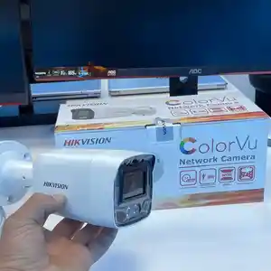 Камера наружная IP Hikivision DS 2CD2047G2 LU Color Vu 4мм 4мп, Хуҷанд