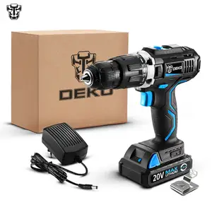 Шуруповерт аккумуляторный ударный 20V MAX DEKO GCD20DU3-S1, Душанбе