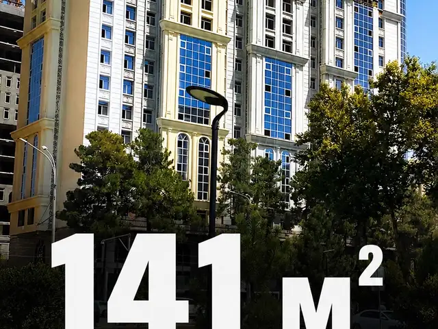 3-комн. квартира, 14 этаж, 141 м², Шохмансур, Душанбе