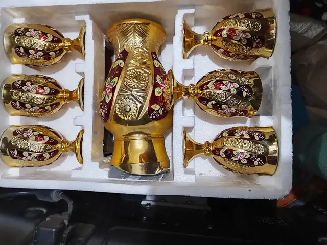 Набор фужеров и графина, Душанбе