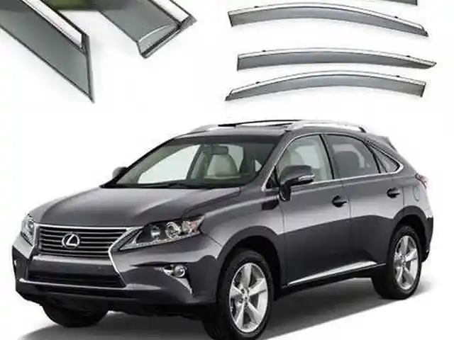 Дефлекторы окон от Lexus RX2010-2015 хром, Душанбе