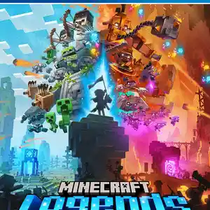 Игра Minecraft legends для PS-4 / 6.72 / 7.02 / 7.55 / 9.00 / 11.00 / 12.00 /, Душанбе