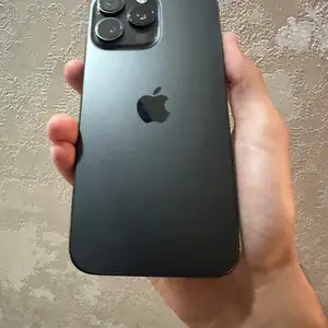 Apple iPhone 16 Pro Max, 256 gb, Black Titanium, Душанбе