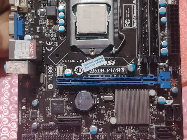 Материнская плата H61M-P31/W8+I52500K, Душанбе