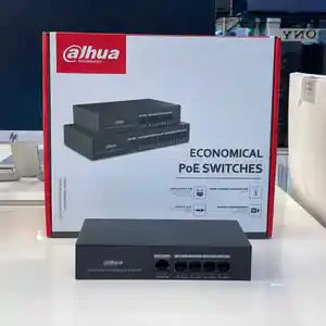 Switch Poe 4+1 Dahua DH-PFS3005-4ET-36, Хуҷанд