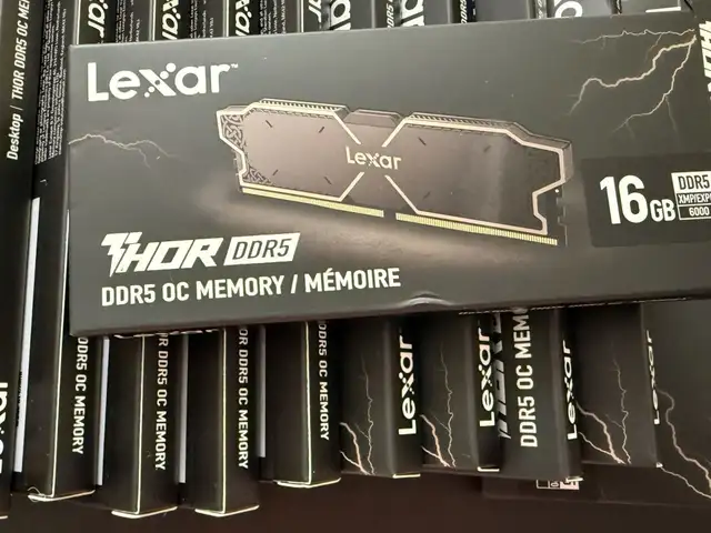 Оперативная память Lexar Thor's Hammer 2х16 / 32G 6000MHz DDR5, Душанбе