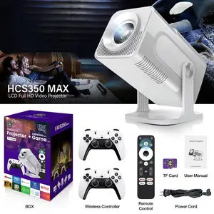 Игровой портативный Проектор с беспроводным геймпадом Projector Game HCS350 max, Душанбе