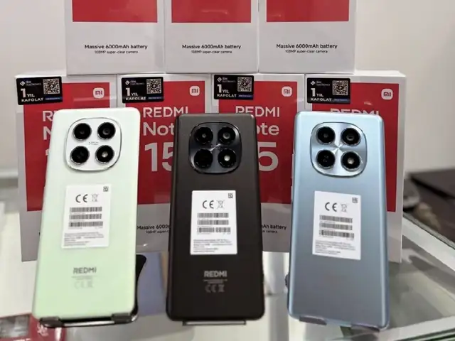 Xoaomi Redmi Note 15 6+3/128Gb Globalni version, Душанбе
