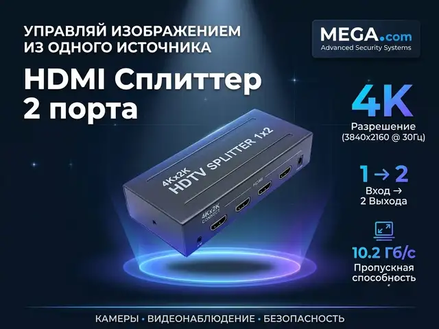 HDMI сплитер 2 порт, Худжанд