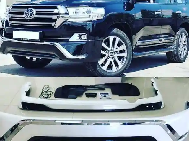 Передний бампер от Toyota Land Cruiser 200, 2019, Душанбе