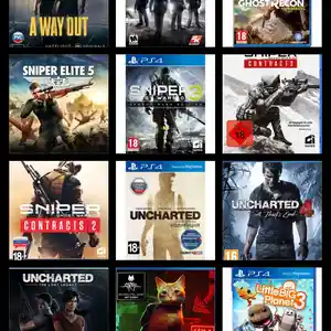 Игры на PS 4 9.00-13.00, Хуҷанд