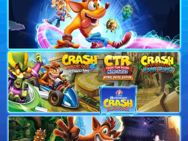 Игра Crash Bandicoot Collection для Sony PS4/PS5, Душанбе