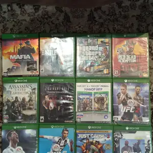 Диски с играми на игровую приставку Xbox One, Душанбе