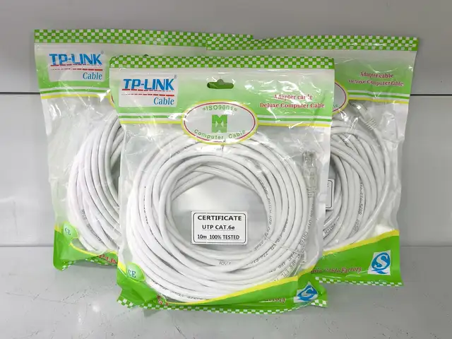 Сетевой кабель TP-Link Cat-6 10м, Душанбе