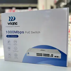 WK-PS320GF 16 портов PoE 10/100/1000 Мбит/с, 2 порта RJ45, Душанбе