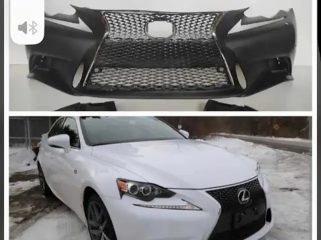 Передний бампер с галогенами на Lexus is250 2014, Душанбе