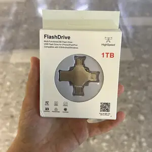 Флэшка usb накопитель 1 TB USB Flash Drive 4 in1 3.0, Душанбе
