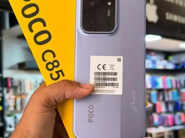 Xiaomi Poco C85 8+4/256Gb black 6000Мач, Душанбе