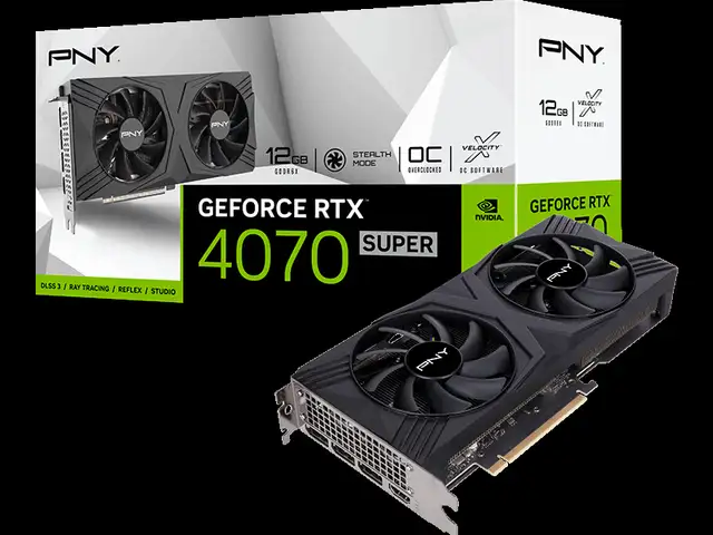 Видеокарта PNY RTX 4070 Super 12G, Душанбе