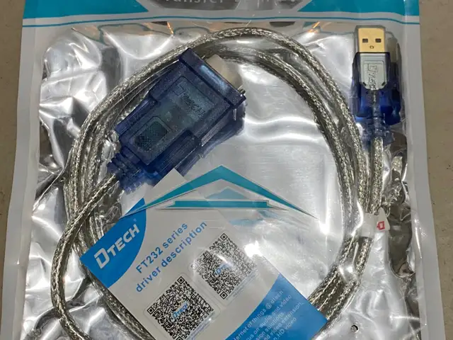 RS232 DB9 Кабель мама 1.2m, Душанбе