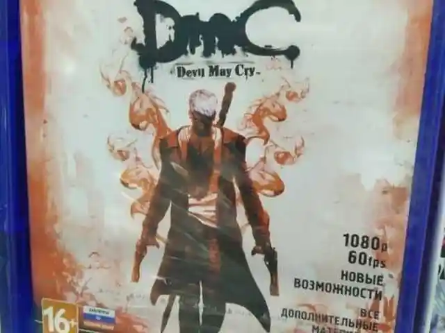 Игра DMC Devil May Cry для PS4 PS5, Душанбе