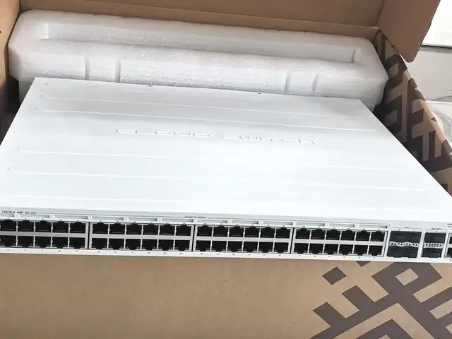 POE коммутатор MikroTik CRS354-48P-4S+2Q+RM, Душанбе