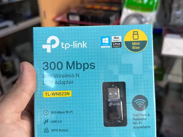 Wifi Адаптер TP Link TL WN823N 300Mb/s, Душанбе