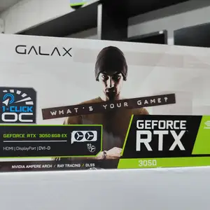Видеокарта GALAX RTX 3050 6GB NEW DUO, Душанбе