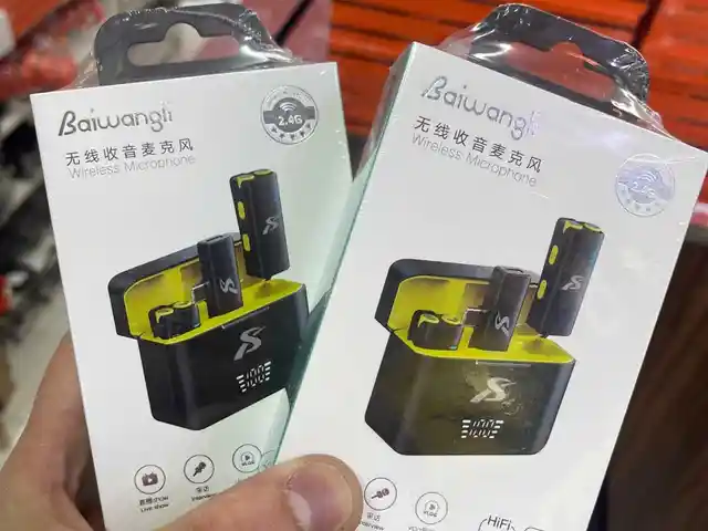 Микрофон петличный Wireless Microphone Baivangli петличка беспроводной, Душанбе