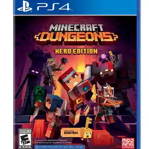 Игра Minecraft Dungeons Hero Edition для Sony PS4, Душанбе