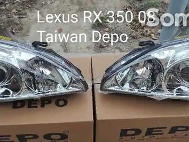 Передние фары Depo на Lexus RX350 2004-2009, Душанбе