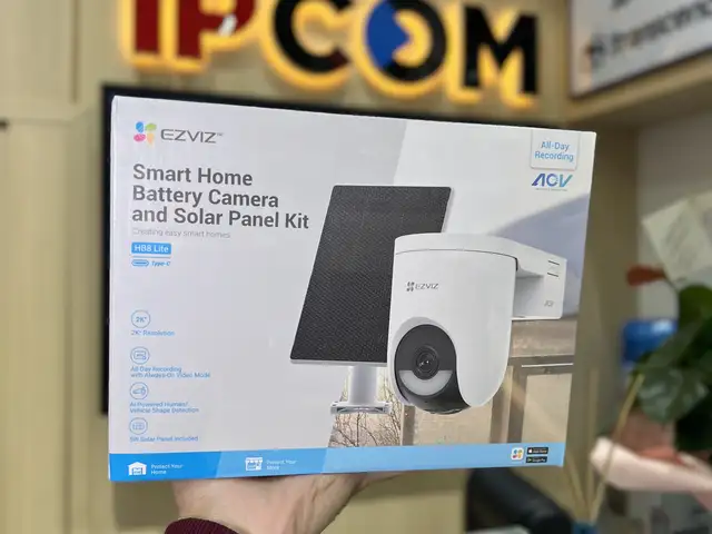 Ezviz Панорамная и наклонная Wi-Fi-камера с питанием от аккумулятора EZVIZ CS-HB, Худжанд