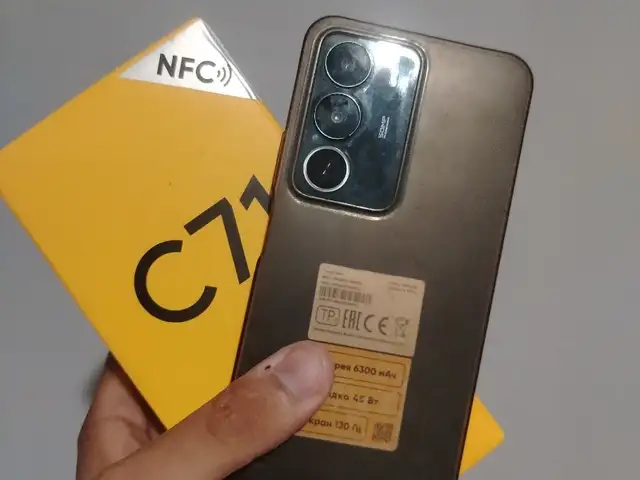 Realme s71 12/128, Вахдат