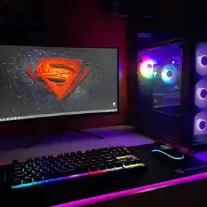 Игровой персональный компьютер core i5 6400/ОЗУ 16GB DDR 4/RX 580 8GB/SSD 256/HDD 1TB, Душанбе