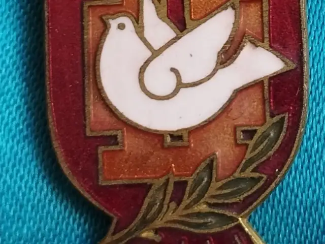 Значок 1957г, Душанбе