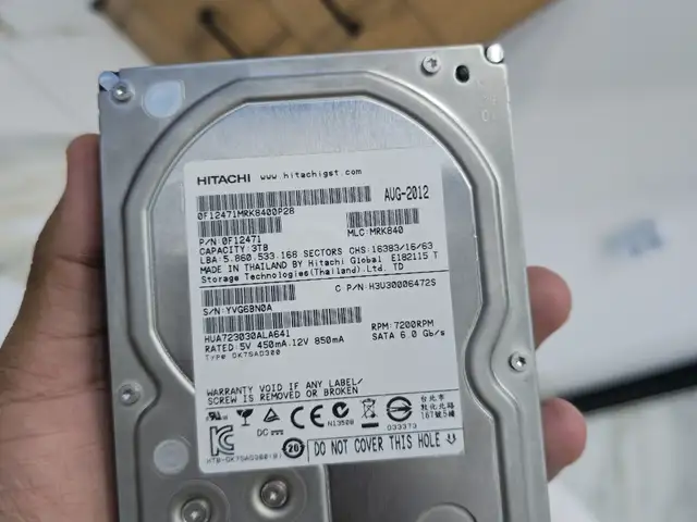 Жёсткий диск 3TB, Душанбе