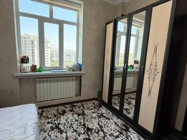 2-комн. квартира, 12 этаж, 77м², Сино 91 мкр, Душанбе