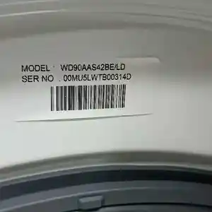 Стиральная машина Samsung 9кг, Душанбе