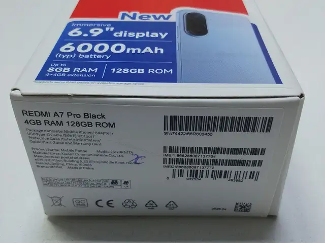 Xiaomi Redmi A7 Pro, Душанбе
