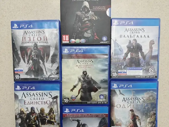 Игры Коллекция Assassin's Creed для PlayStation 4/5, Душанбе
