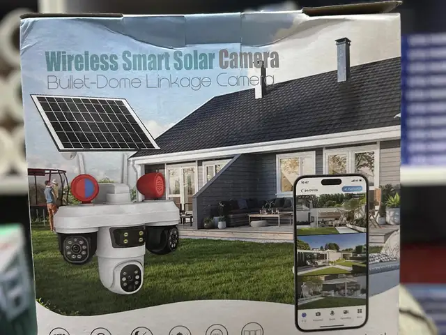 Камера Smart solar camera, Хуҷанд