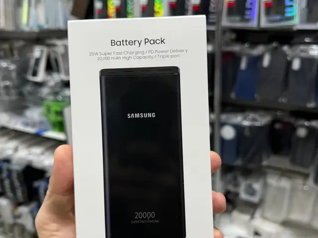 Внешний аккумулятор Samsung 20000mah 25W Power-Bank, Душанбе