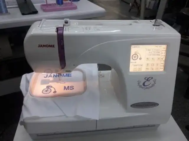 Вышивальная машина Janome 350e, Куляб