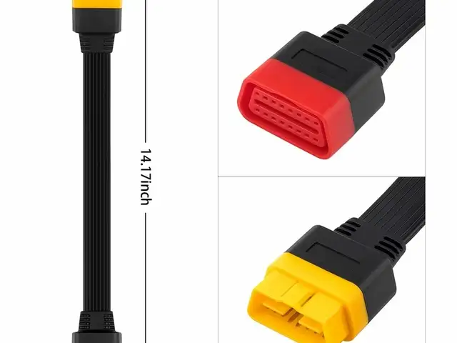 Удлинитель диагностического разъема OBD2 16-pin на 16-pin 36см., Худжанд