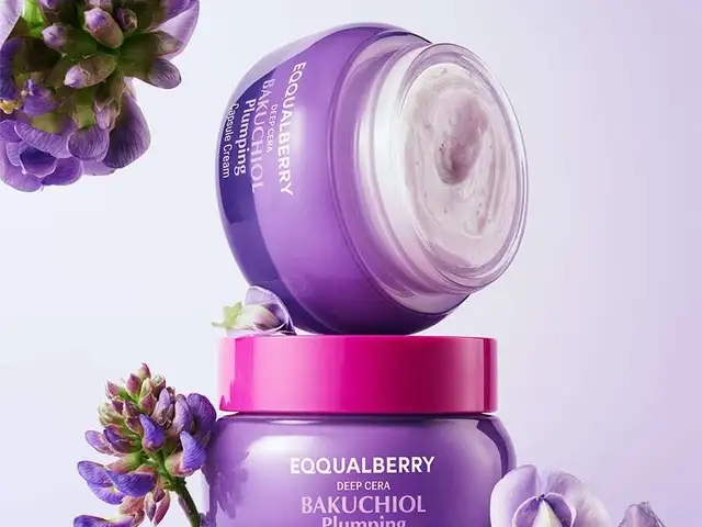 Корейский крем Eqqualberry Bakuchiol Plumping Capsule Cream сретинолом бакучиола, Душанбе