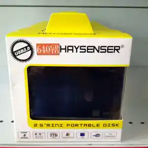 Внешний жёсткий диск USB 2.0 Haysenser 640GB, Душанбе