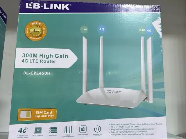 Роутер LB-Link 4G LTE, Душанбе