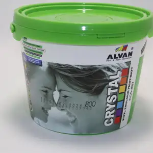 Водоэмульсионная матовая краска Alvan Crystal 4.5кг, Душанбе