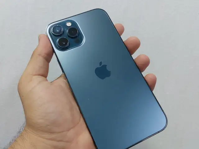 Apple iPhone 12 Pro Max, 128 gb, Pacific Blue, Кӯлоб