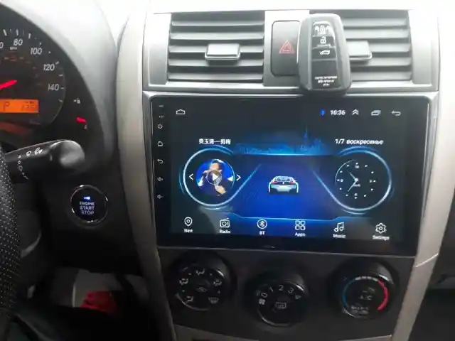 Автомагнитола на Toyota Corolla, Душанбе